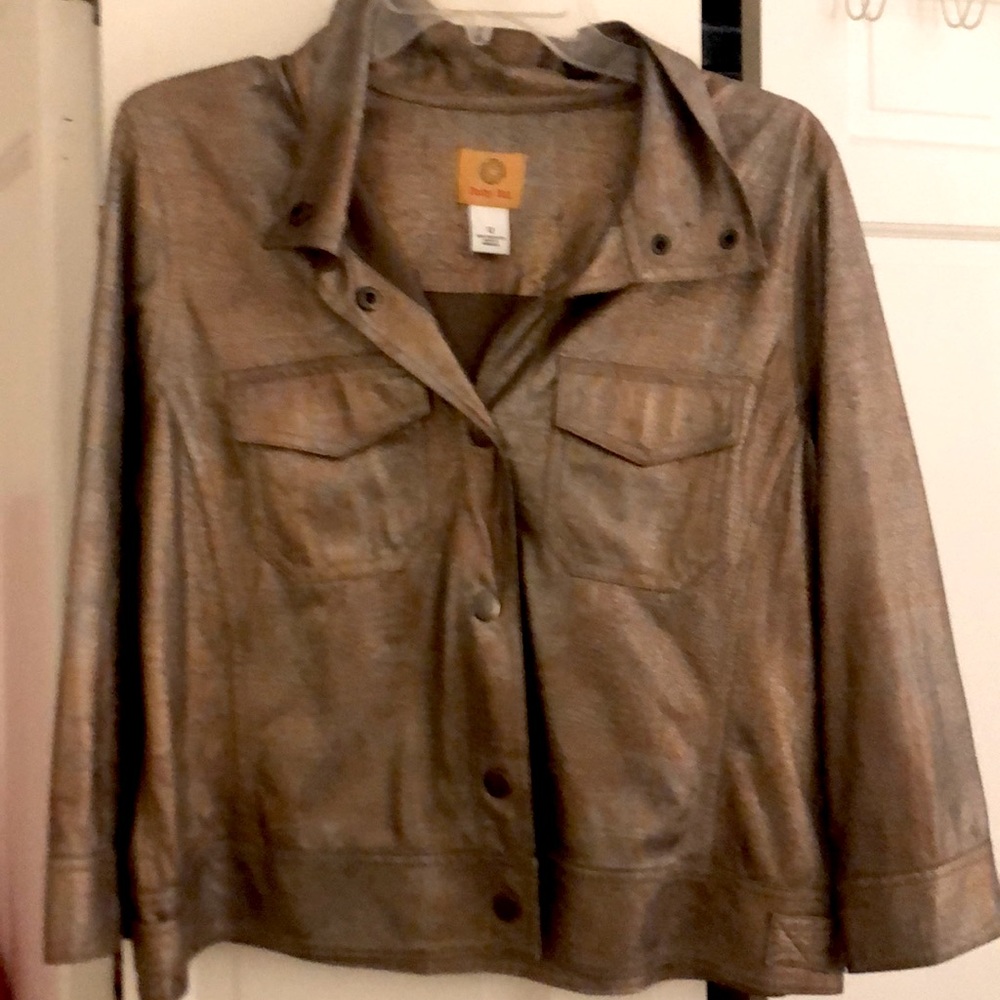 Ruby Red metallic jacket 12